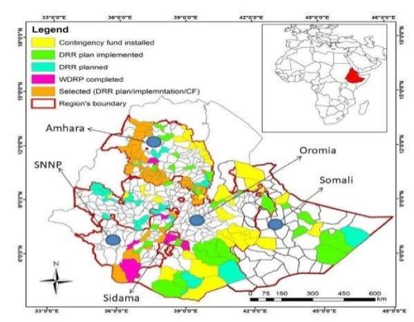 Selected Regions DRR implementation to be conducted.